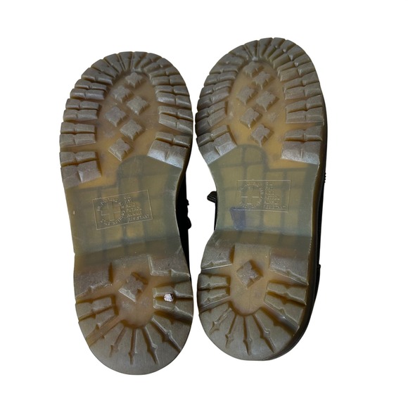 Dr. Martens 10940 Brown Leather Oxford Shoes Mens 9 Womens 10 Platform Lug Sole - Picture 3 of 9